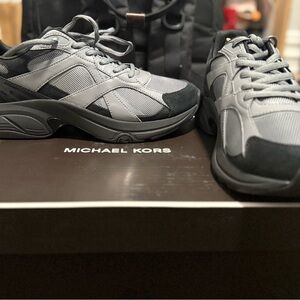 Original Michael Kors Charcoal and Ebony Athletic Shoes